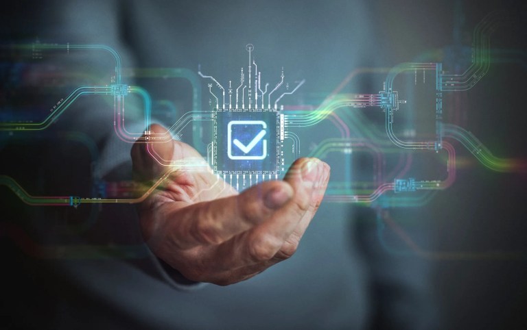 Digital checkmark