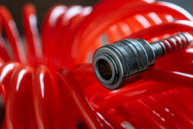 Red compressed air tube