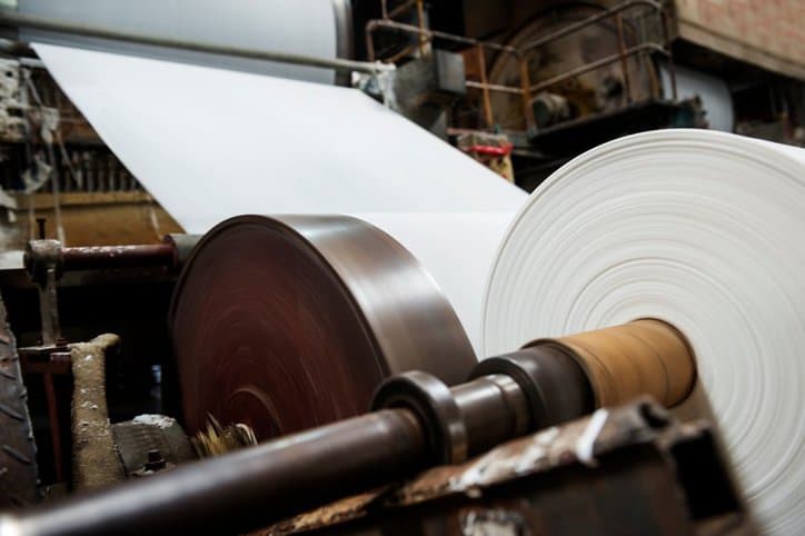 Machine used in the pulp and paper industry