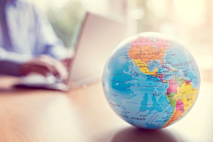 Globe on Table
