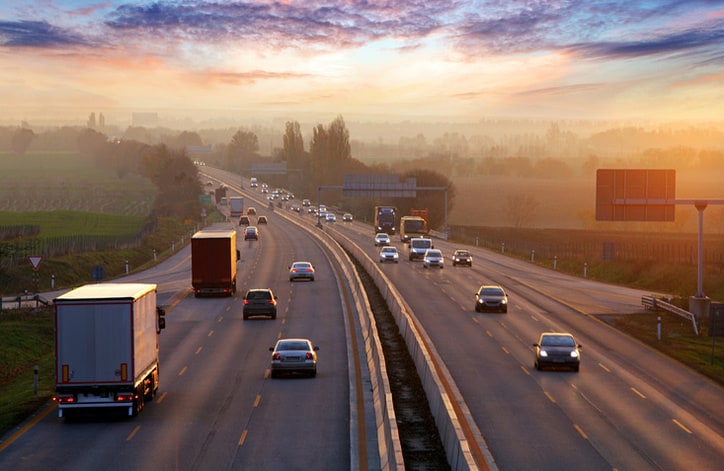 Vehicles on a high way using a Controller Area Network that is specified in CAN ISO 11898