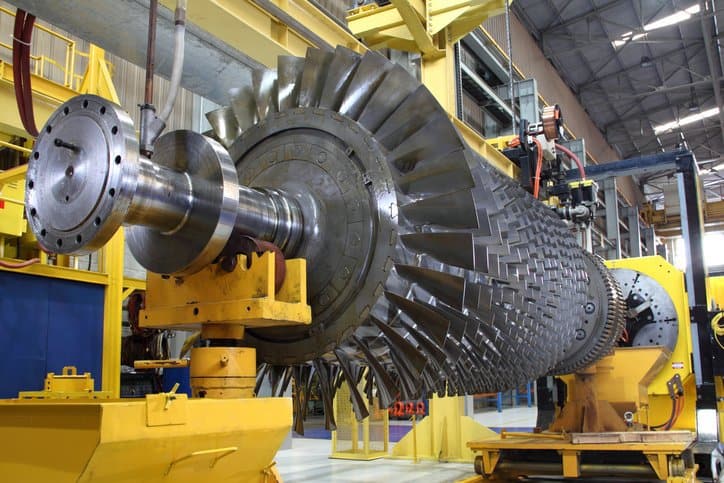Turbine that has undergone testing with Performance Test Codes