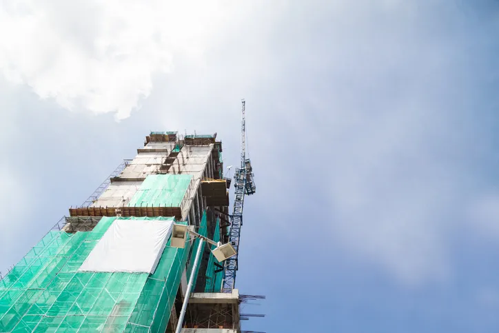 Safety Nets at Construction Sites
