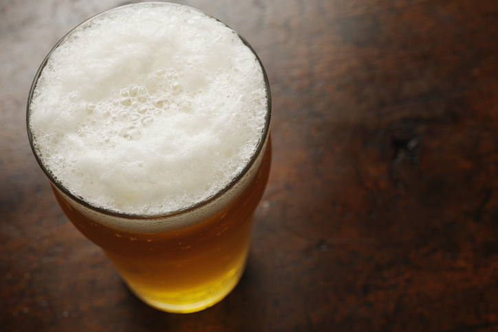 UK Pint of beer, which is bigger than a US pint