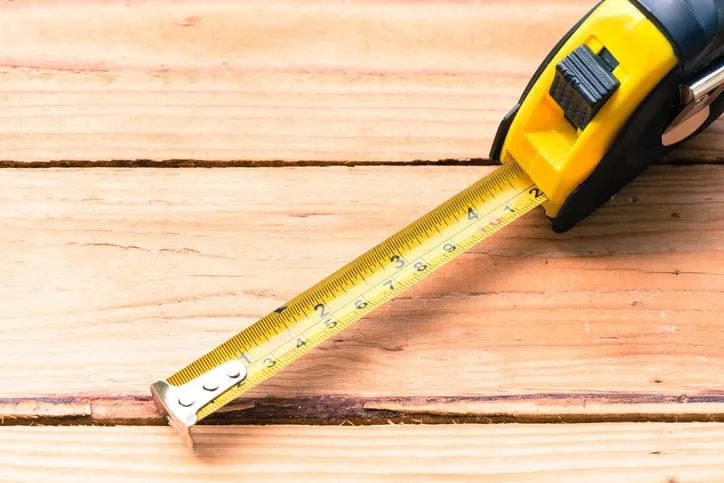 TAPE MEASURE definition in American English