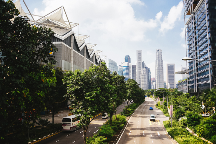 An Asian sustainable city highway indicated by ISO 37120:2018.