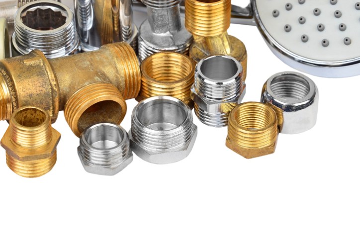 Gold and chrome plumbing supply fillings through ASME A112.18.1-2018