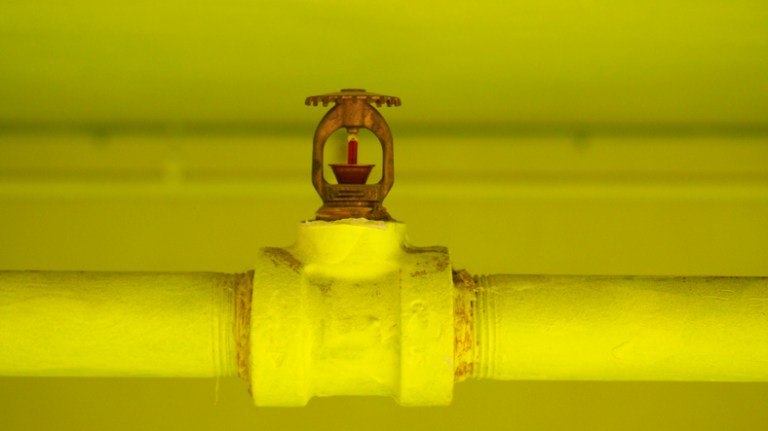 Sprinkler system installed to NFPA 13-2019