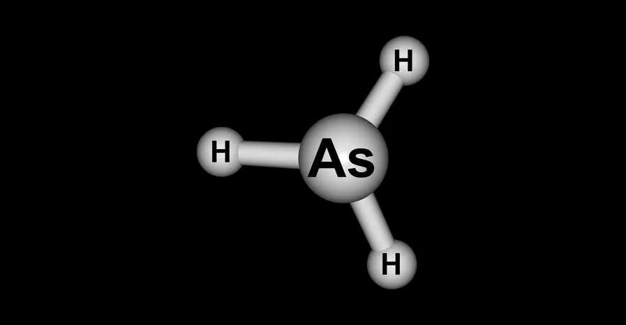 As элемент. Молекула мышьяка. Мышьяковистый водород. Мышьяковый водород Арсин. Мышьяк с водородом.