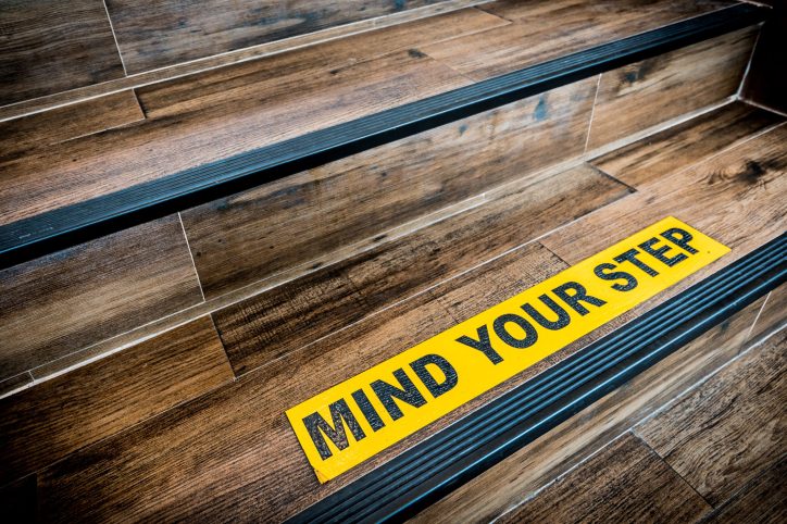 Awareness and Prevention of Trips, Slips and Falls, OSHA