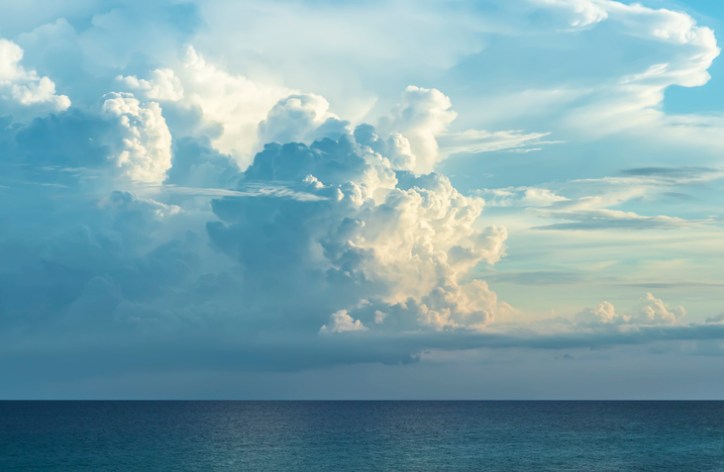 A storm comes over the clouds and represents ISO 22301:2019 for business continuity management systems
