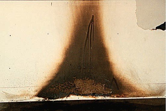 Inverted Fire Pattern Forensic Fire Debris Investigations - The ANSI Blog