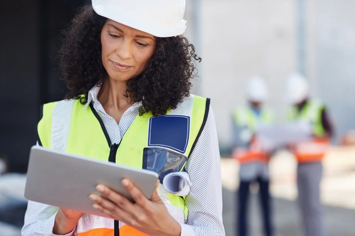 Certification body certifying a construction workplace.