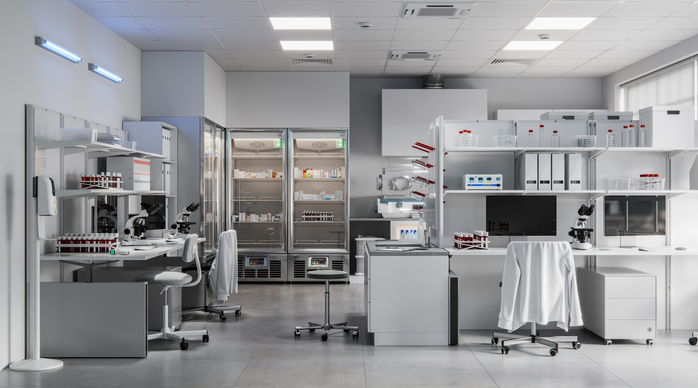 Wide lab empty but well described with a flexible scope of accreditation.
