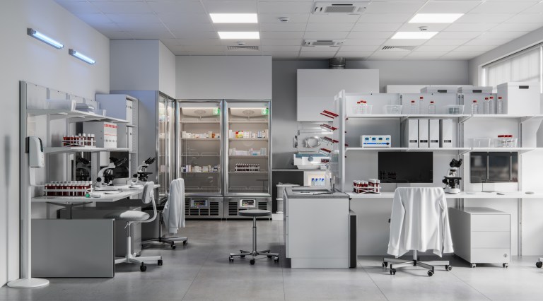 Wide lab empty but well described with a flexible scope of accreditation.