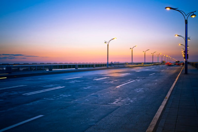 Roadway lighting designed and maintained to ANSI/IES RP-8-21