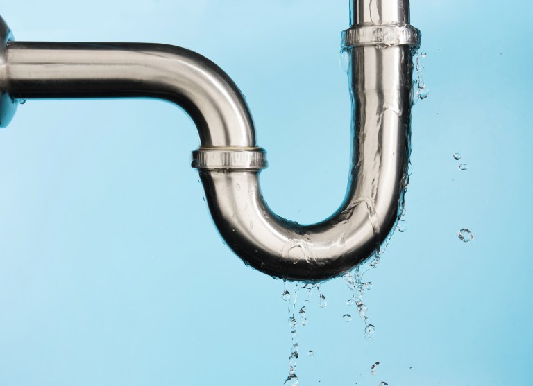 Leaking pipe that has not followed the Uniform Plumbing Code (IAPMO/ANSI UPC 1-2021)