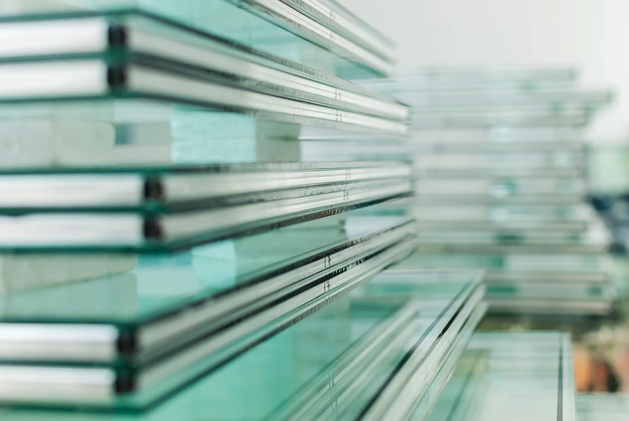 Sheets of glass tested to ANSI Z97.1 to have standards safety glazing material marking,