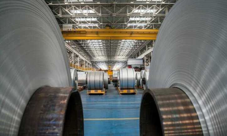 Metal rolls that have been tested to ASTM E18-24 Rockwell hardness test methods.
