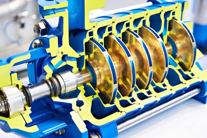 Rotodynamic pump, adhering to performance tests in ANSI/HI 14.6-2022.