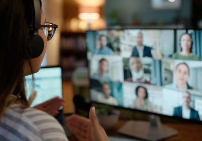 Expert attending a Workcred webinar on certification.