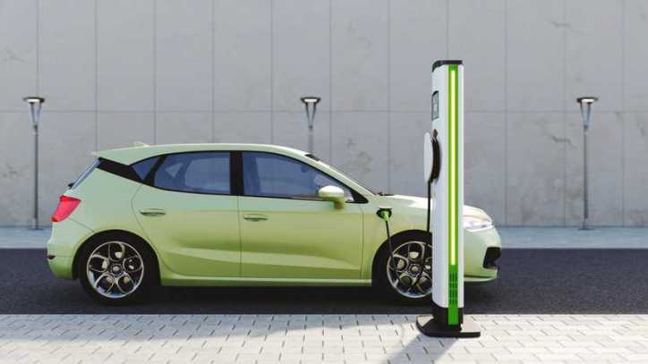 Electric vehicle adhering to electrical safety and requirements for voltage class B in ISO 6469-3:2021.