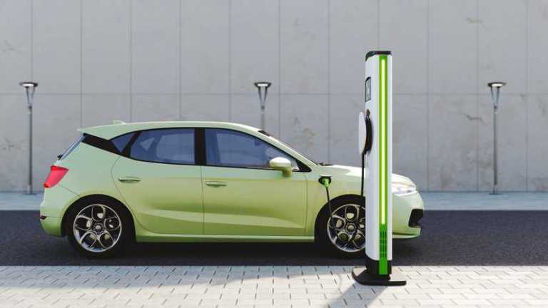 Electric vehicle adhering to electrical safety and requirements for voltage class B in ISO 6469-3:2021.