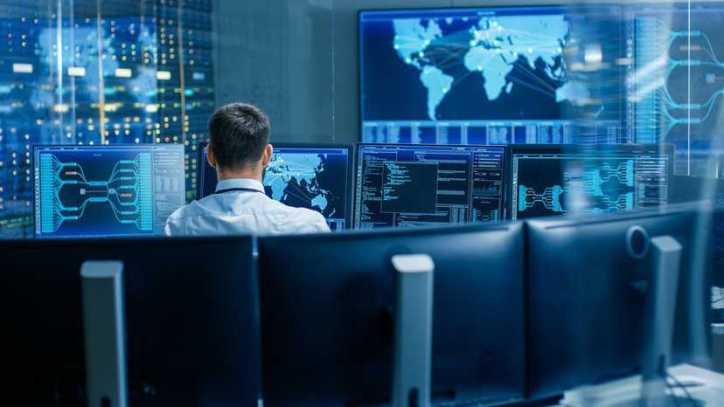 System Control Center Operator Working to implement security controls that adhere to ISO/IEC 27002:2022.
