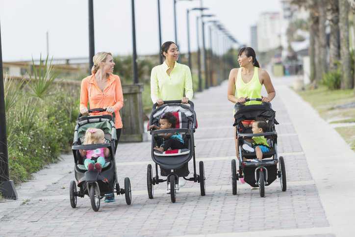 Baby strollers and carriages adhering to safety requirements in ASTM F833-21.