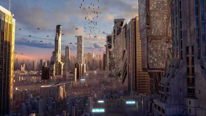 Rendering of Coruscant to show why standards and conformity assessment are important.