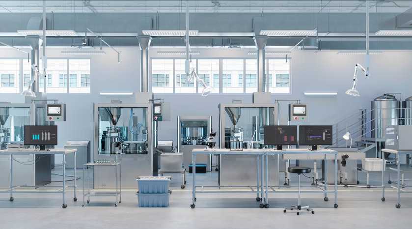 Digital render of an inspection laboratory.