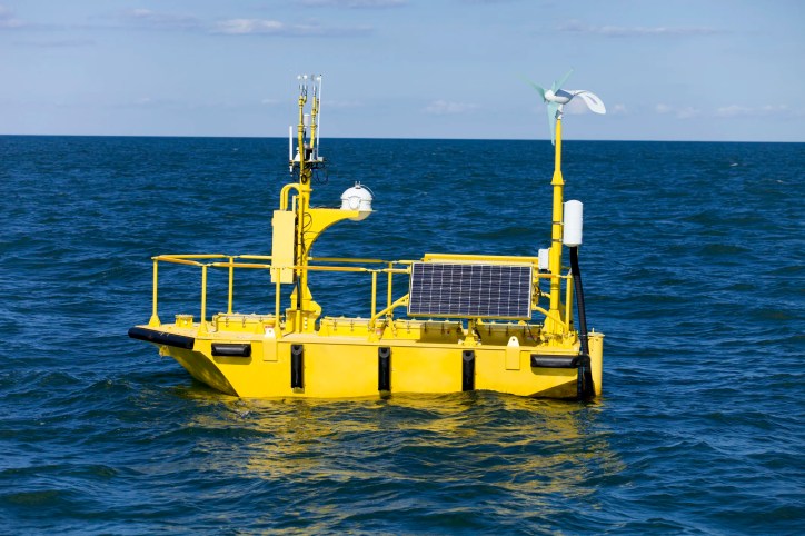 Ocean hydro-meteorological observation system that adheres to ISO 21851:2020.