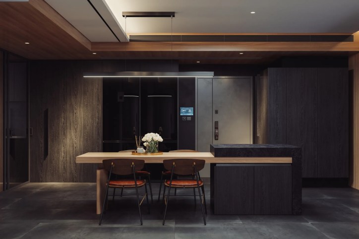 Dark kitchen with smart IoT connected devices in need of updates