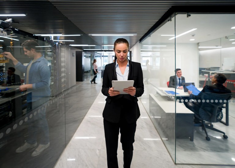 Quality management standards being utilized in an office to improve safety, efficiency, and quality in business operations.