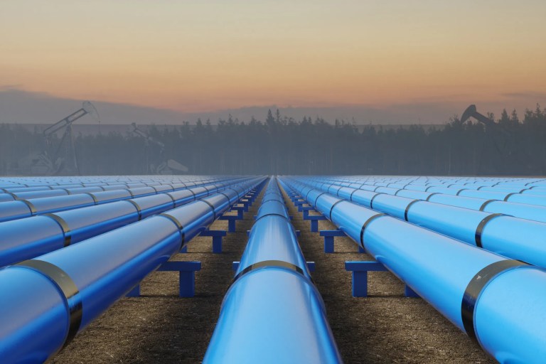 Gas transmission, distribution, and gathering pipeline systems adhering to ANSI GPTC Z380.1-2025 requirements.