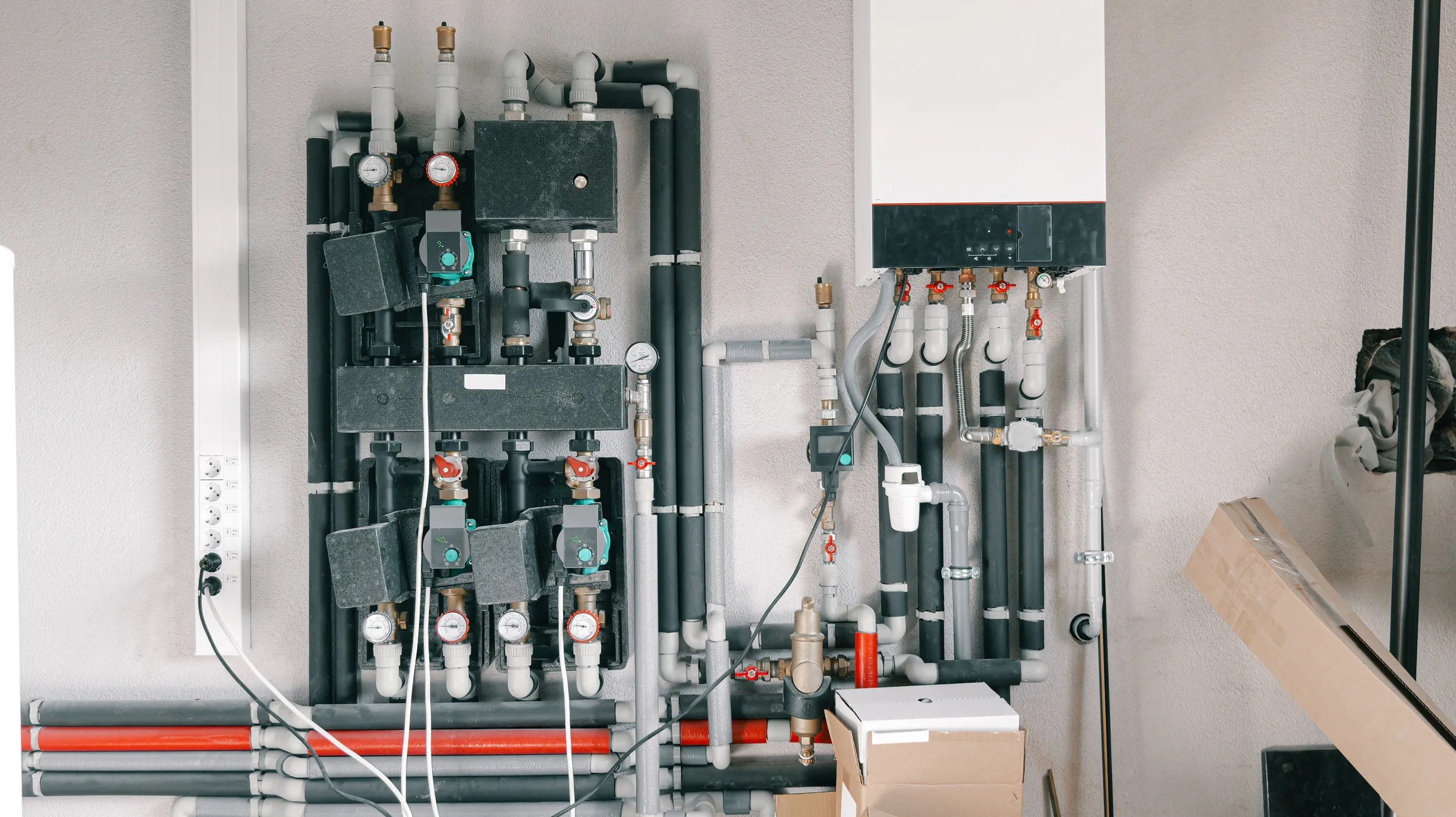 High-efficiency gas-fired central furnace installed in a residential HVAC system, compliant with CSA/ANSI Z21.47-26/CSA 2.3-2026 requirements.