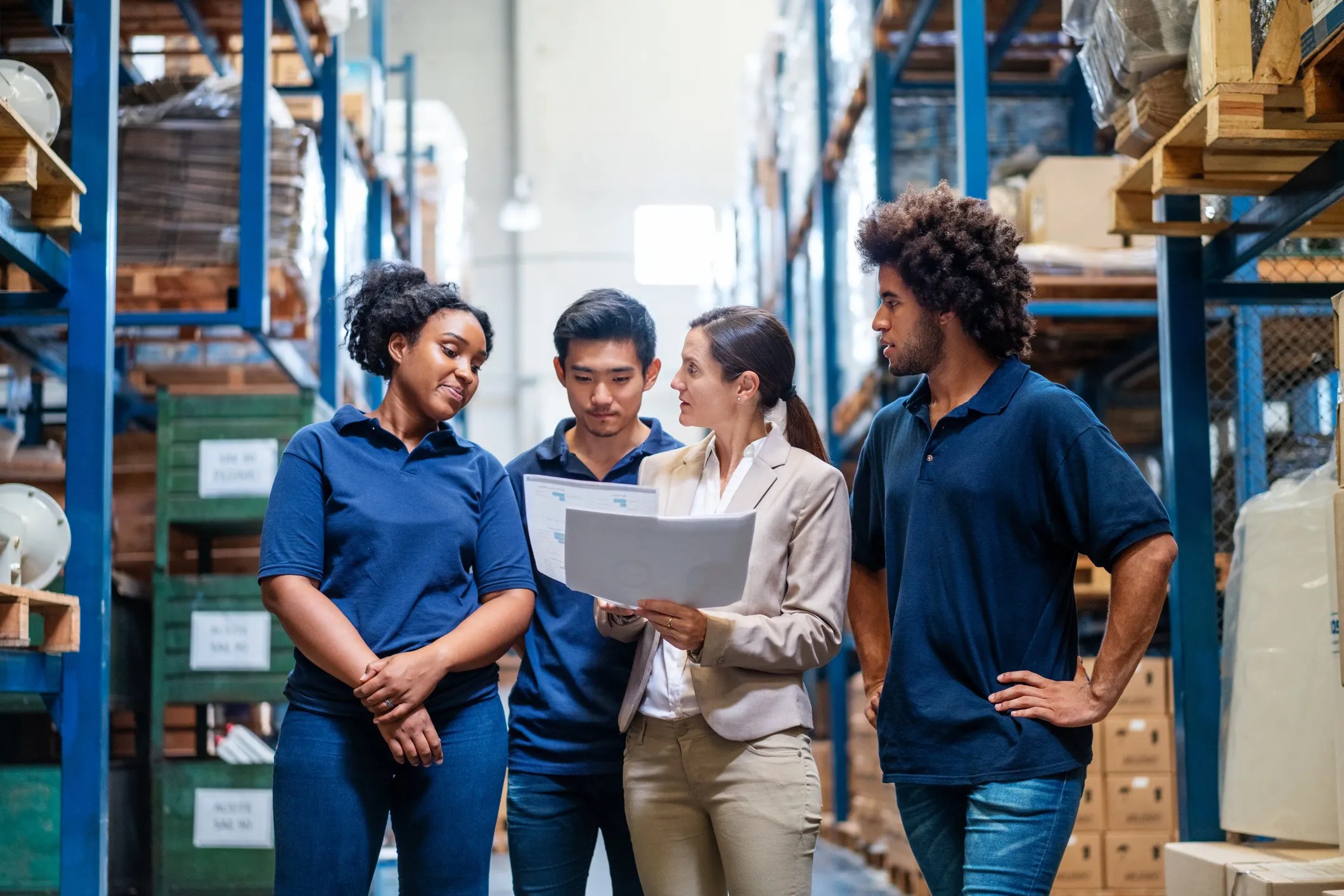 Certification body auditors conducting a management system audit, representing ISO/IEC 17021-1:2015 competence requirements and accreditation.