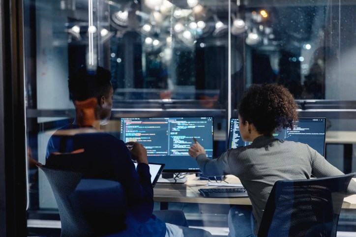 Software development team managing software life cycle processes using ISO/IEC/IEEE 12207:2026 standards.