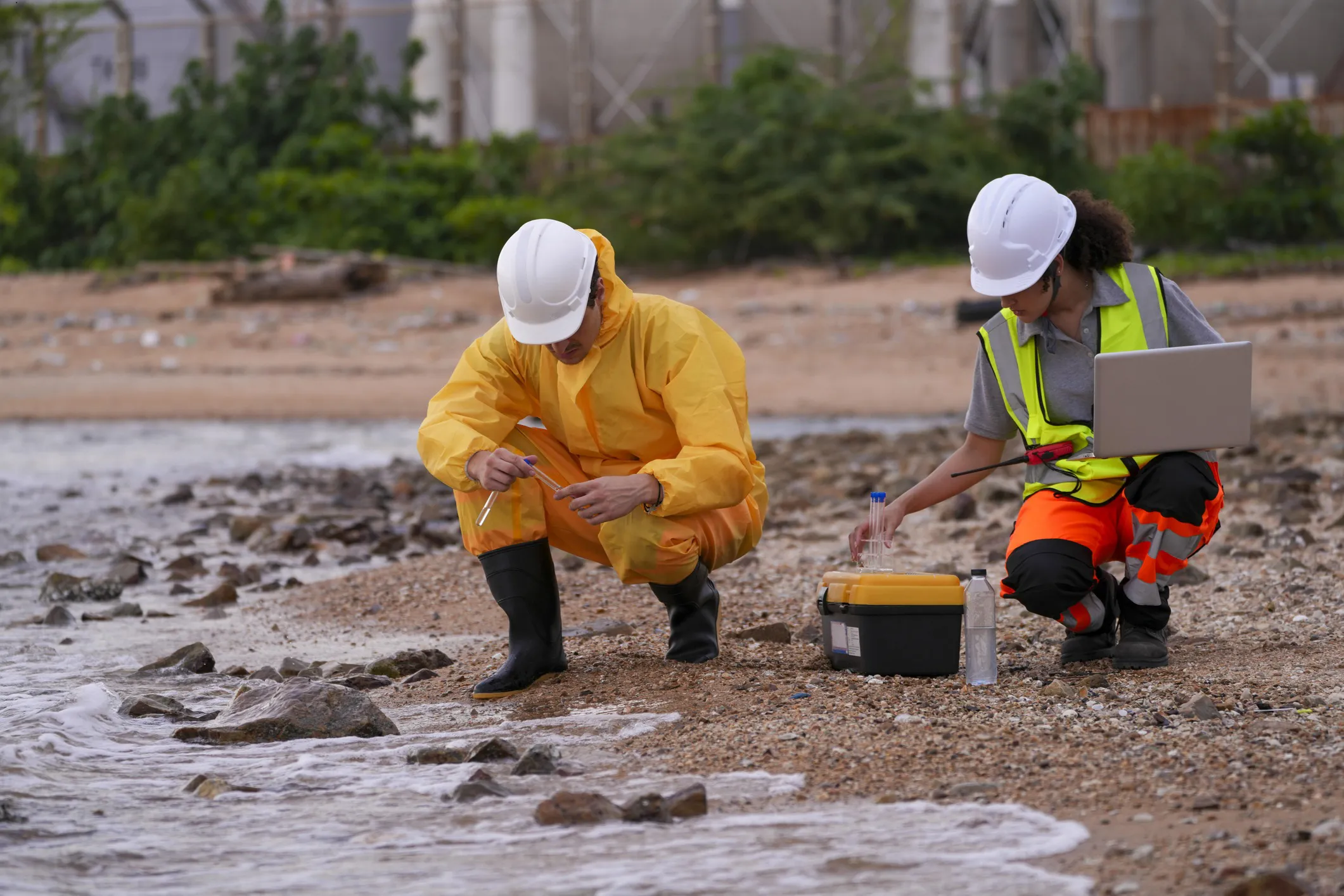 ASTM E1527-21 Phase I Environmental Site Assessment of a commercial property, showing environmental due diligence and review of potential contamination risks.